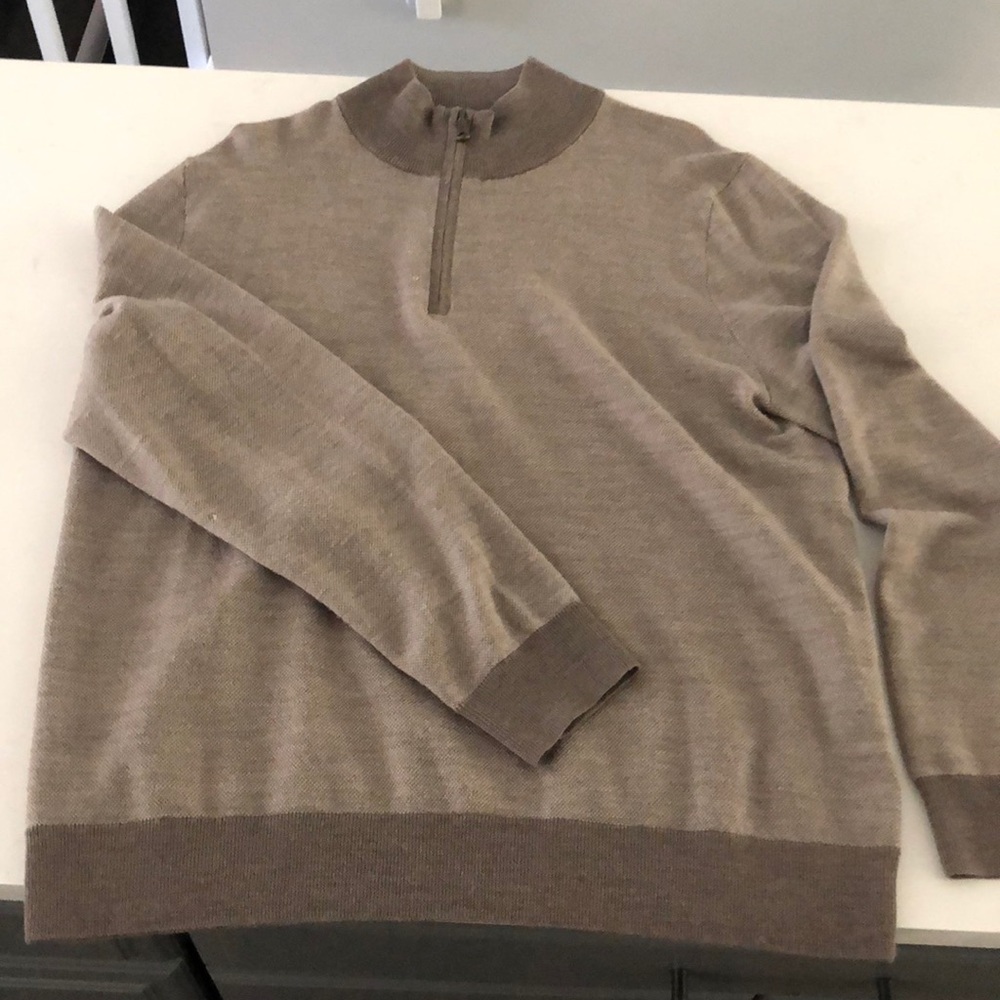 Brooks Brothers quarter zip pull over